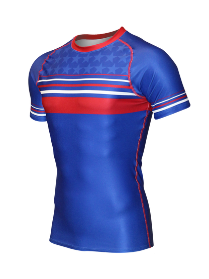The U.S.A. Stripes Compression Shirt