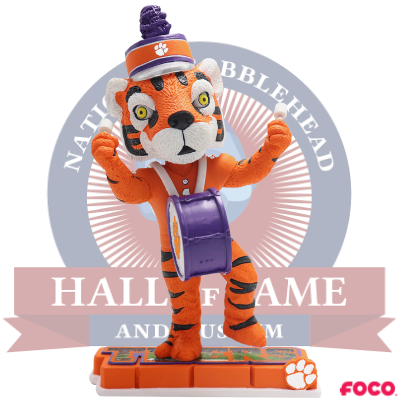 The Tiger Clemson Tigers Drummer Band Bobblehead