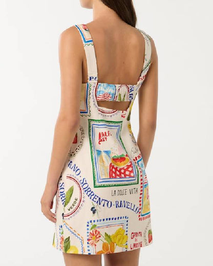 The Bold and the Beautiful Laneya Grace Printed Mini Dress