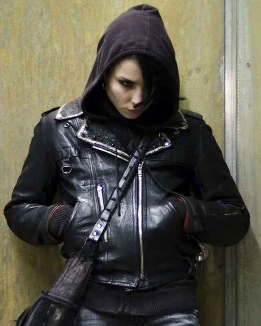 The Girl with the Dragon Tattoo Lisbeth Salander Leather Jacket