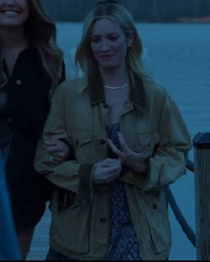 The Hunting Wives Brittany Snow Brown Jacket