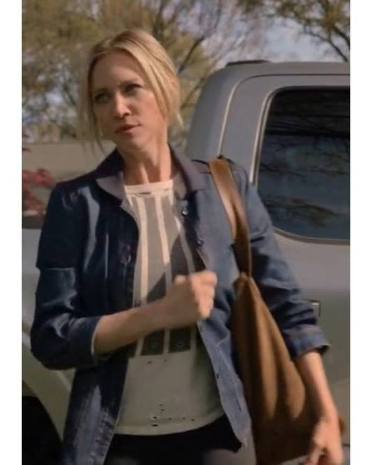 The Hunting Wives Brittany Snow Denim Coat
