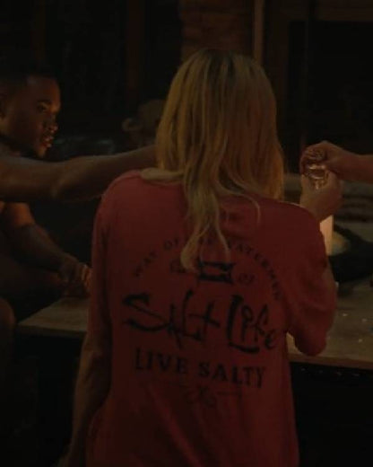 The Hunting Wives Brittany Snow Pink T-Shirt