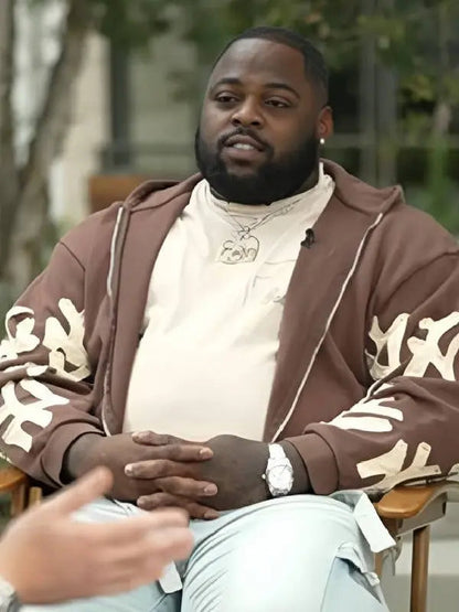 The Today Show 2025 Khalen Saunders Brown Hoodie