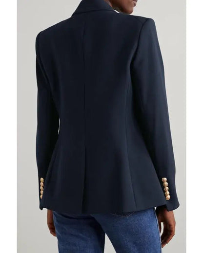 The View 2025 Joy Behar Blue Double Breasted Blazer