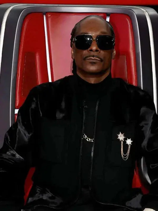 The Voice S26 Snoop Dogg Black Jacket