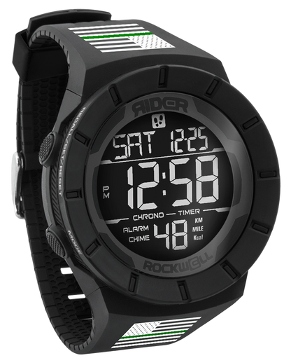 Coliseum Fit™ Thin Green Line - Freedom Edition (Phantom Black) Watch