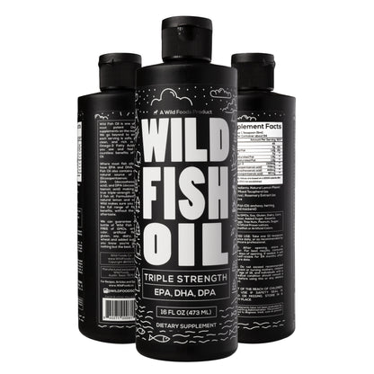 Wholesale Case of 6 - Wild Fish Oil, 16oz, Omega-3