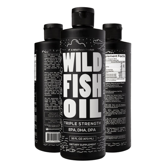 Wholesale Case of 6 - Wild Fish Oil, 16oz, Omega-3