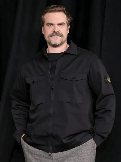 Thunderbolts David Harbour Black Cotton Jacket