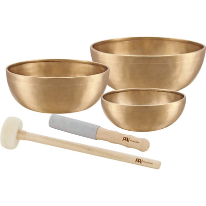 Energy Therapy Metal Singing Bowls Set 700/1000/1400g with Mallets