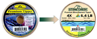 Stone Creek™ Mono Tippet - Old Package
