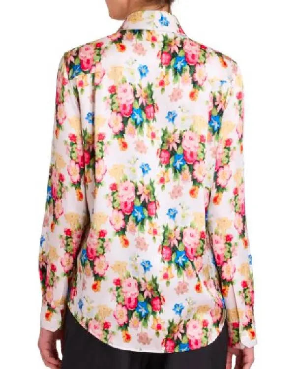 Today Jill Martin Floral Shirt