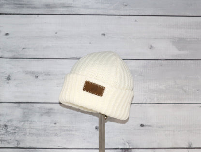 Toddler Acrylic Ribbed Cuff Hat