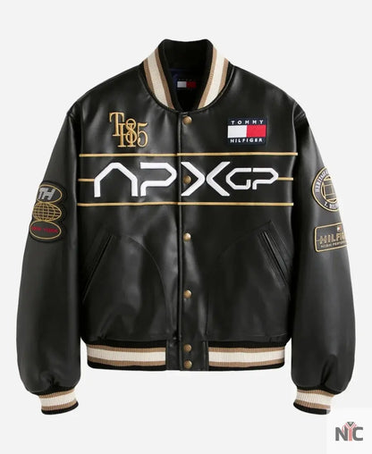 Tommy Hilfiger F1 Movie Racing Varsity Jacket