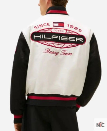 Tommy Hilfiger F1 Movie Racing Varsity Jacket