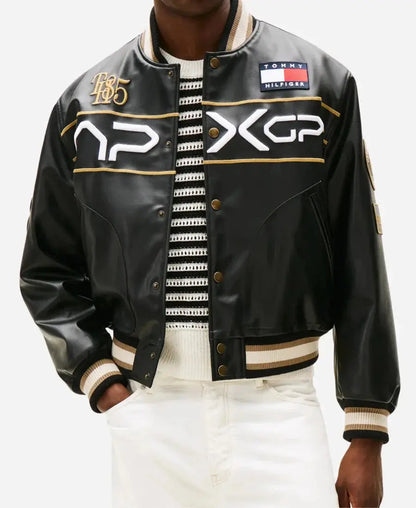 Tommy Hilfiger F1 Movie Racing Varsity Jacket