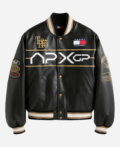 Tommy Hilfiger F1 Movie Racing Varsity Jacket