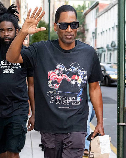 Tony Rock Philadelphia Black Fight T-Shirt