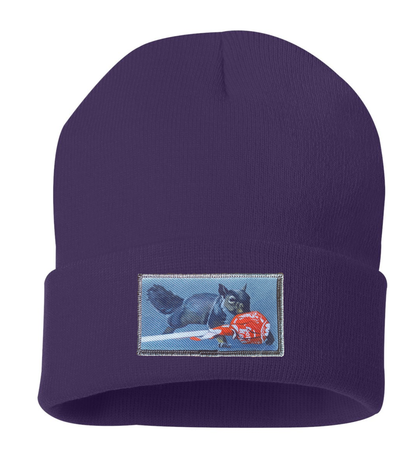 Secret Stash Squirrel Beanie