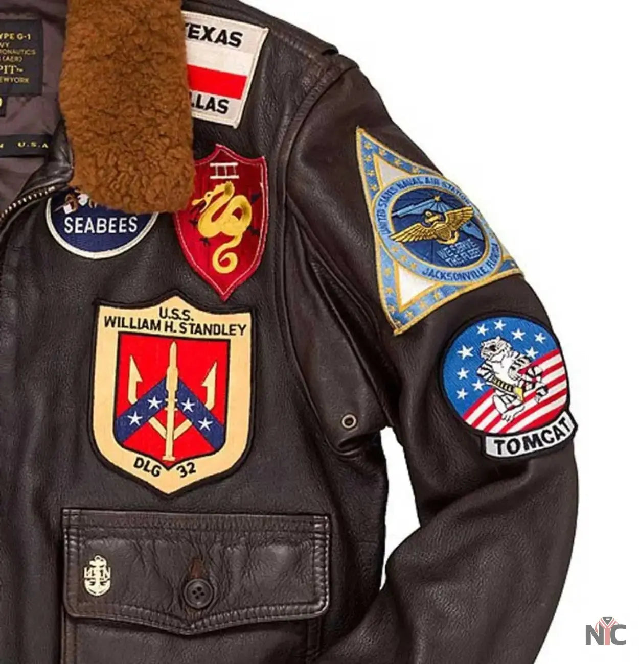 Top Gun-2 Leather Flight Jacket