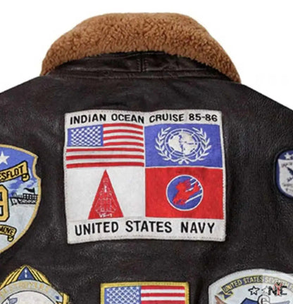 Top Gun-2 Leather Flight Jacket