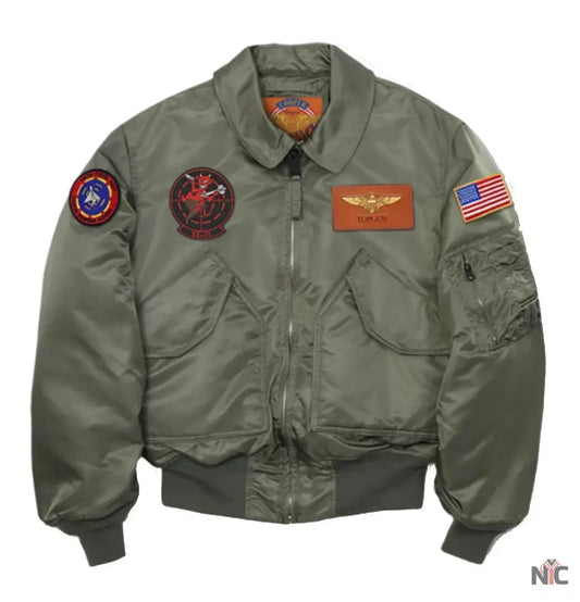 Top Gun Maverick CWU Nylon Flight Jacket