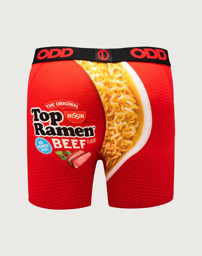 Odd - Stand Out Be Odd - Top Ramen BEEF FLAVOR Men's Boxer Briefs (S, M, XL)