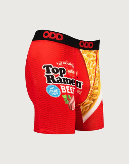Odd - Stand Out Be Odd - Top Ramen BEEF FLAVOR Men's Boxer Briefs (S, M, XL)