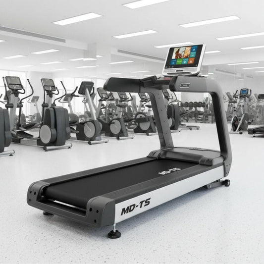 Touch Screen Commercial Treadmill - Muscle D Fitness - Deluxe Touch Screen Commercial Treadmill