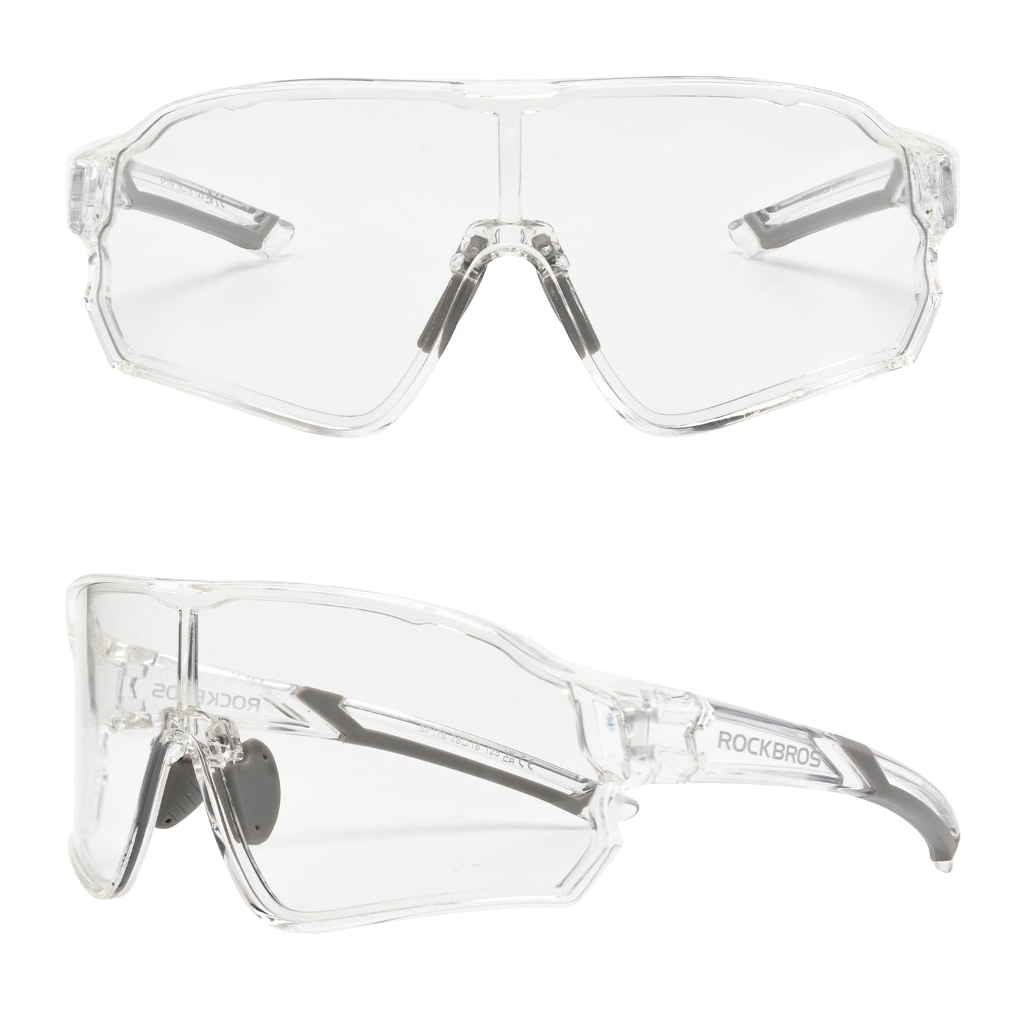 ROCKBROS Photochromic Sunglasses Thicken PC Lenses With UV400 Protection Coating