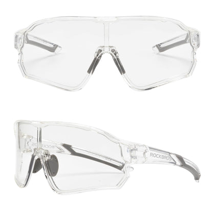 ROCKBROS Photochromic Sunglasses Thicken PC Lenses With UV400 Protection Coating