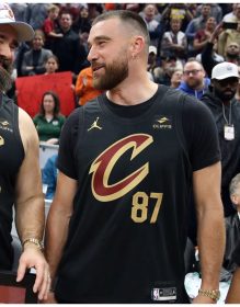 Travis Kelce Cleveland Cavaliers 87 Jersey