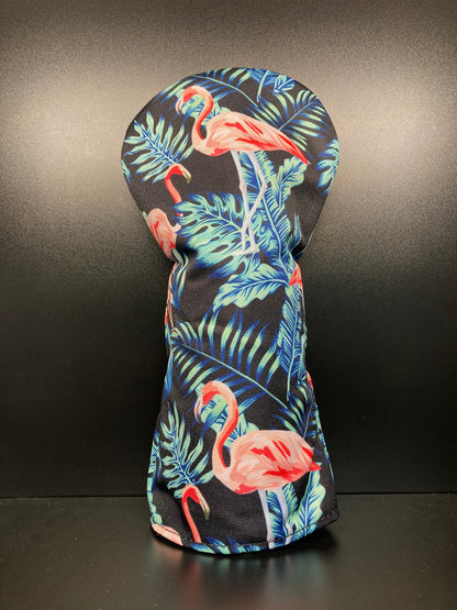 Tropical Flamingos Headcover