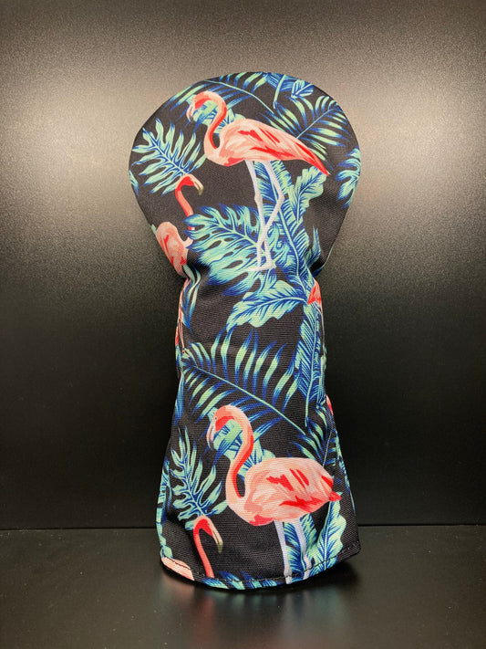 Tropical Flamingos Headcover
