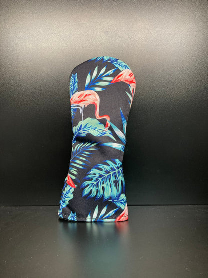 Tropical Flamingos Headcover