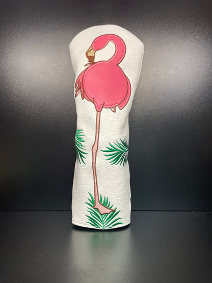 Tropical Flamingos Headcover