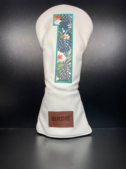 Tropical Floral Print Headcover 2.0