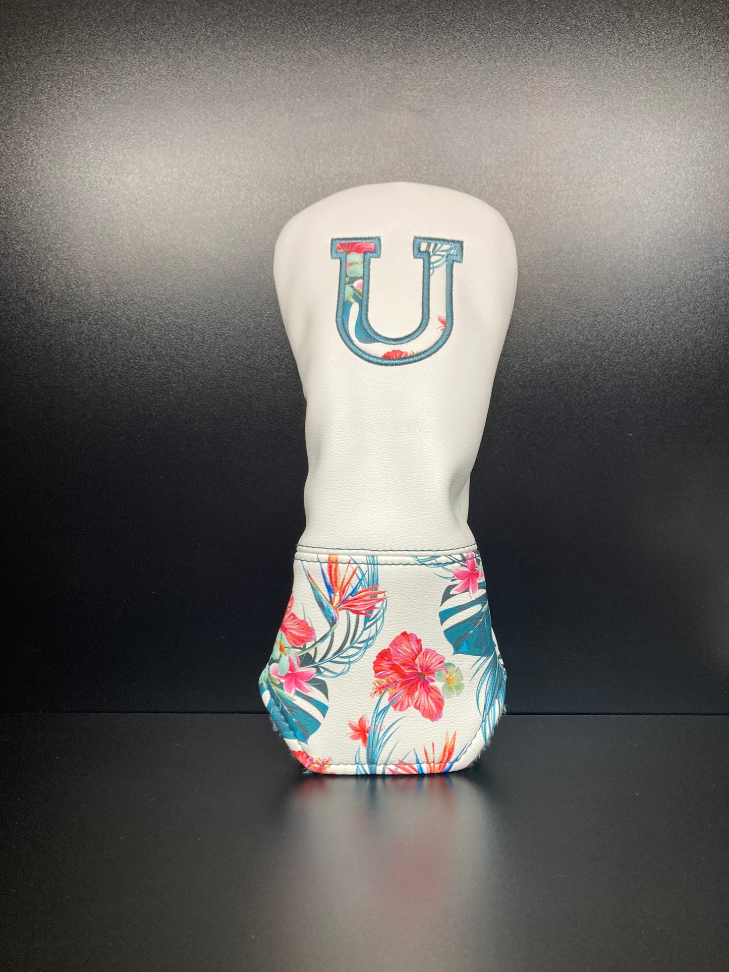 Tropical Floral Print Headcover