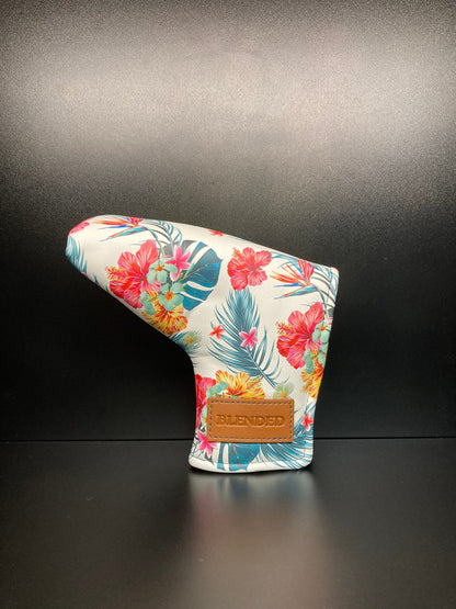 Tropical Floral Print Headcover