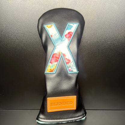 Tropical Floral Print Headcover