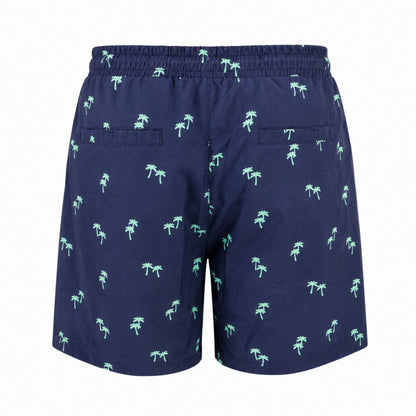 Tropical Trees - Waterproof Swim Shorts With A Waterproof Pocket