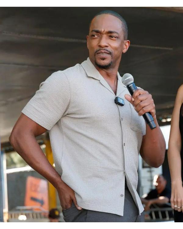 Twisted Metal S02 Anthony Mackie Photo Call Shirt