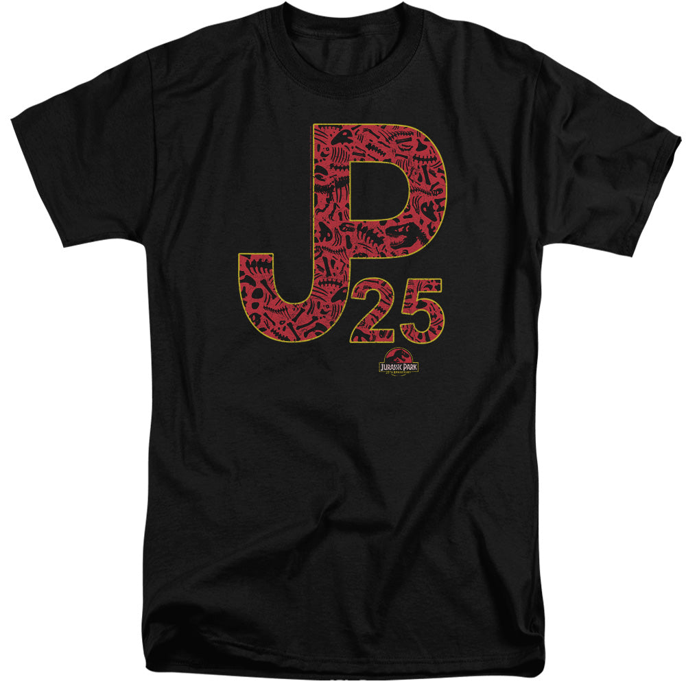 Jurassic Park Jp25 Mens Tall T Shirt Black Officially Licensed