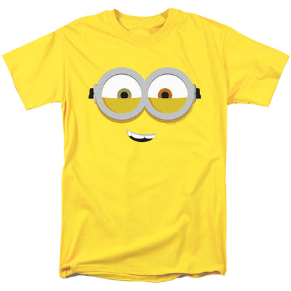 Minions Bob Face Mens T Shirt Yellow