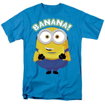 Minions Banana! Mens T Shirt Turquoise