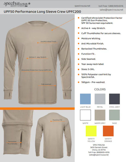 UPF 50 Performance Crew - Triathlete Store