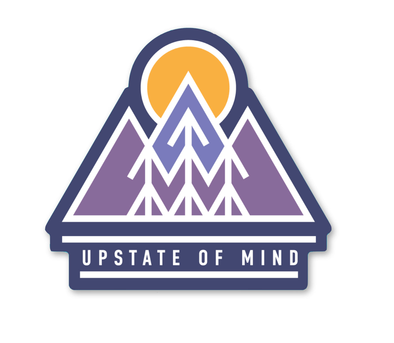 Upstate of Mindset Sticker