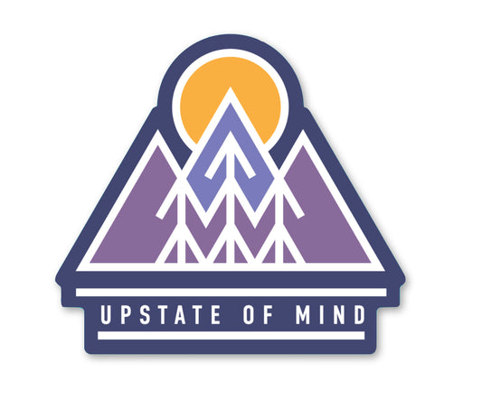 Upstate of Mindset Sticker