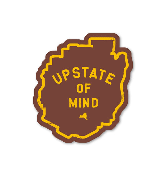 ADK Upstate of Mind Sticker